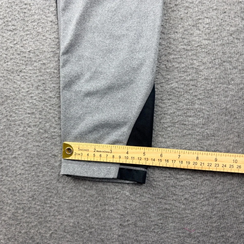 Nike Pro Dri-FIT Women's S Small Gray Black BDSC Baghdad Crop‎ Leggings